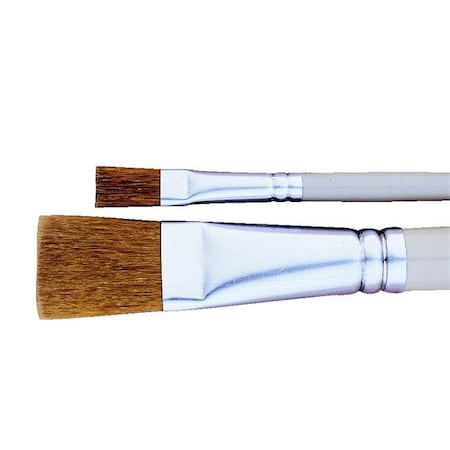 Sax SAX 1567524 Nylon Flat 1 in. Gold Brush - Pack of 3 1567524